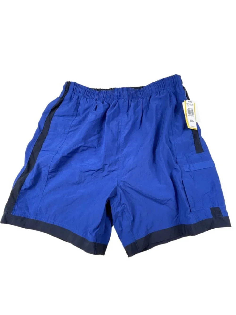 Sears Essentials Swim Suit Blue Shorts 6
